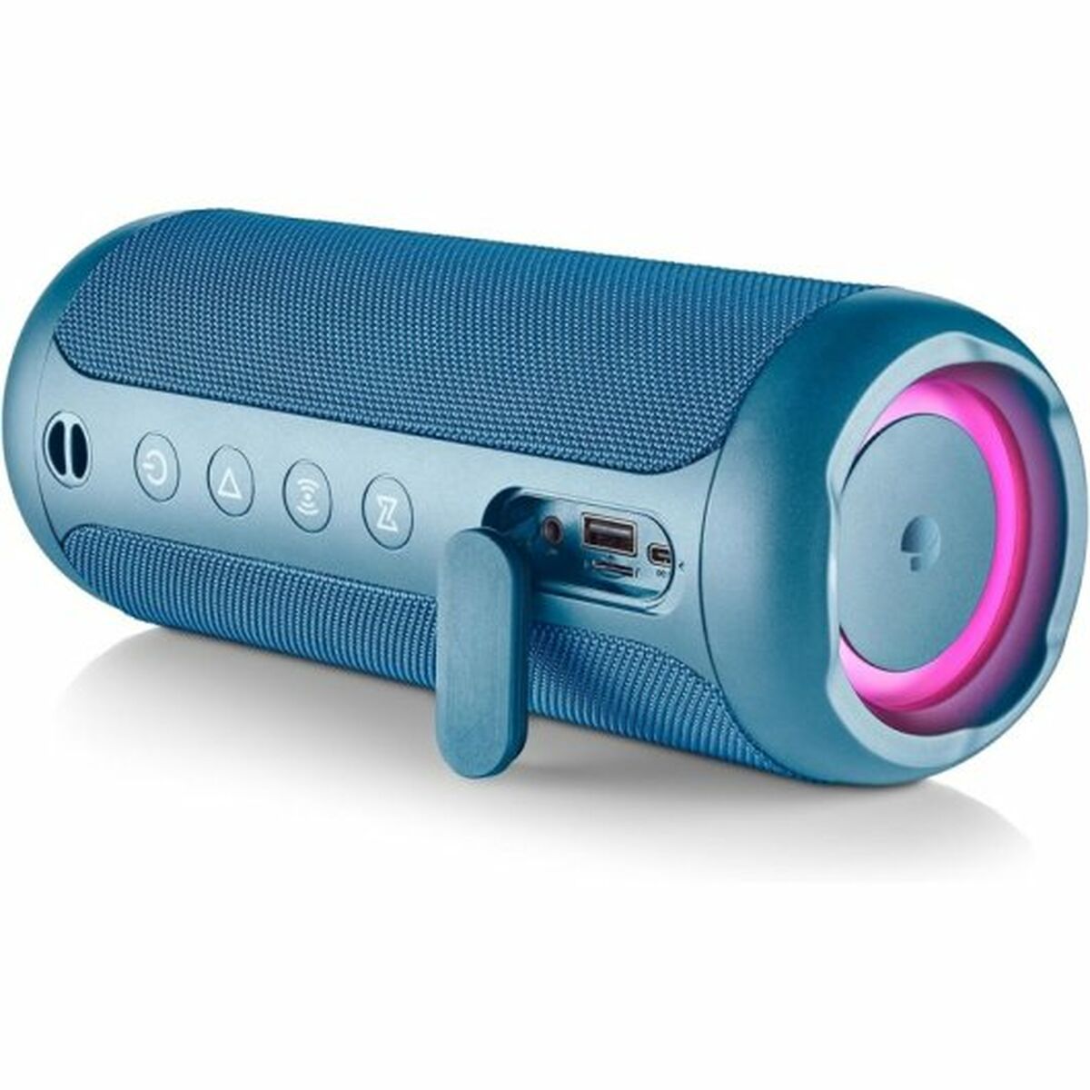 Dankzij de draagbare Bluetooth®-luidsprekers NGS ROLLERFURIA2BLUE